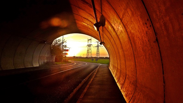 light at the end of the tunnel